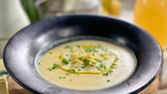 Vichyssoise de poma