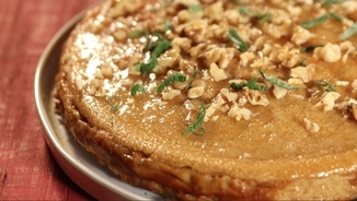 Pastís de formatge amb gingebre