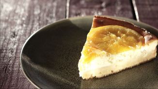 Pastís de formatge amb taronja