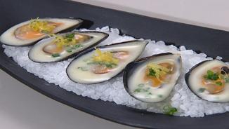 Musclos a la mantega blanca de llimona